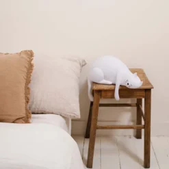 Rose in April Lampe Georges le Chat - Blanc