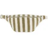 Rose in April Sac Banane - Rayures Olive et Ecru