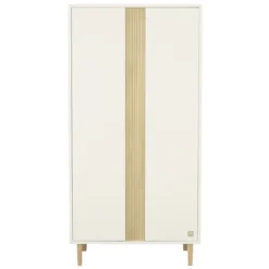 Sauthon Armoire 2 Portes Paloma - Blanc Neige