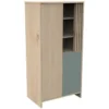 Sauthon Armoire 2 Portes Tokyo - Chêne Suave et Sauge