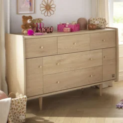 Sauthon Buffet et Plan à Langer My Love - Chêne Vintage