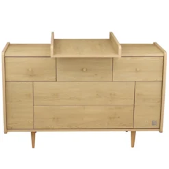 Sauthon Buffet et Plan à Langer My Love - Chêne Vintage