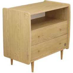 Sauthon Commode et Plan à Langer My Love - Chêne Vintage