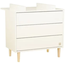 Sauthon Commode et Plan à Langer Paloma - Blanc Neige