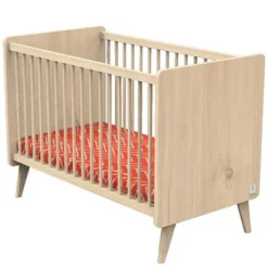 Sauthon Lit Bébé Arty Naturel - 60 x 120 cm