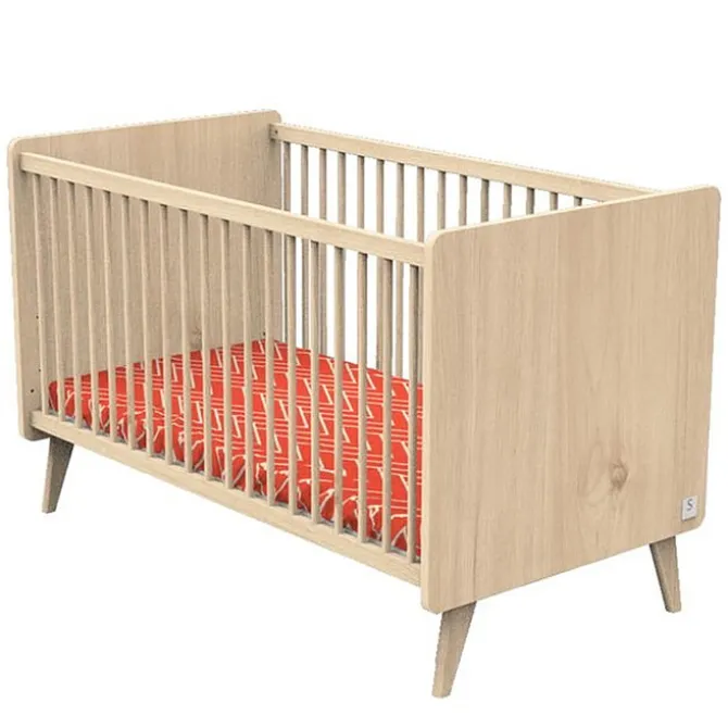 Sauthon Lit Bébé Evolutif Arty Naturel - 70 x 140 cm