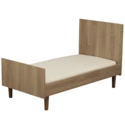 Sauthon Lit Bébé Evolutif Mokka Chêne Mokka - 70 x 140 cm