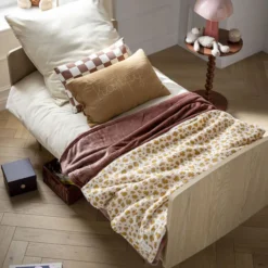 Sauthon Lit Bébé Evolutif My Love Chêne Vintage - 70 x 140 cm