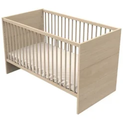Sauthon Little Big Bed Evolutif Tokyo Chêne Suave - 70 x 140 cm
