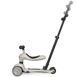 Scoot & Ride Porteur Trottinette Evolutif Highwaykick 1 Push and Go - Ash