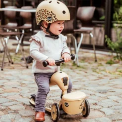 Scoot & Ride Porteur Trottinette Evolutif Highwaykick 1 Lifestyle - Leopard