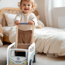 Speedy Monkey Chariot de Marche Van Multi Activités