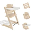 Stokke Chaise Haute Tripp Trapp avec Plateau et Baby Set - Naturel