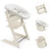 Stokke Chaise Haute Tripp Trapp avec Newborn Set et Baby Set - Blanc Vanille