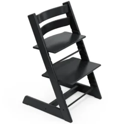 Stokke Chaise Haute Tripp Trapp avec Newborn Set et Baby Set - Noir et Anthracite