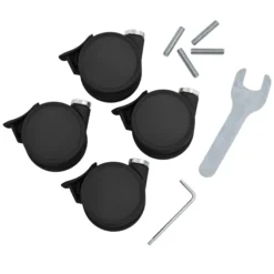 Stokke Lot de 4 Roues Nighti - Noir