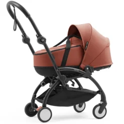 Stokke Poussette Trio YOYO5 6+ + Nacelle YOYO5 + Siège Auto Pebble Slide Pro i-Size Groupe 0+ - Berry