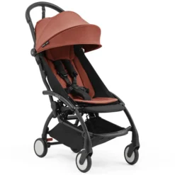 Stokke Poussette Trio YOYO5 6+ + Nacelle YOYO5 + Siège Auto Pebble Slide Pro i-Size Groupe 0+ - Berry