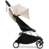 Stokke Poussette YOYO³ 6+ x Bonpoint Chassis Blanc - Beige