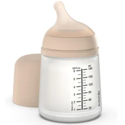 Suavinex Biberon Anti-Colique Zerø.Zerø Spécial Allaitement Light - 180 ml