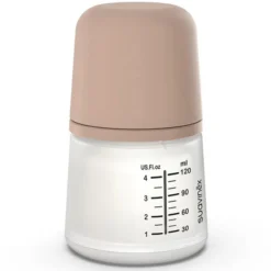 Suavinex Biberon Anti-Colique Zerø.Zerø Spécial Allaitement Medium - 120 ml