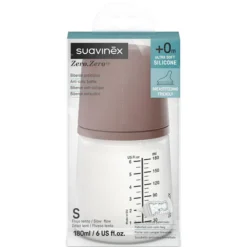 Suavinex Biberon Anti-Colique Zerø.Zerø Deep - 180 ml