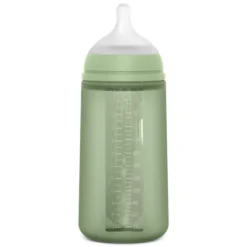 Suavinex Biberon Silicone Tétine SX Pro Colour Essence Vert Intense - 330 ml