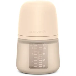 Suavinex Biberon Silicone Tétine SX Pro Colour Essence Sable - 120 ml