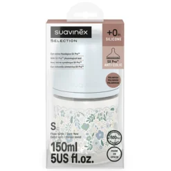 Suavinex Biberon Tétine Symétrique SX Pro Wonderland Blue Liberty - 150 ml