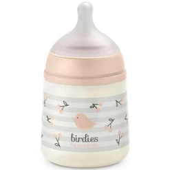 Suavinex Biberon Tétine Symétrique SX Pro Birdies Rose - 150 ml