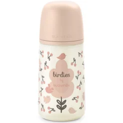 Suavinex Biberon Tétine Symétrique SX Pro Birdies Rose - 270 ml