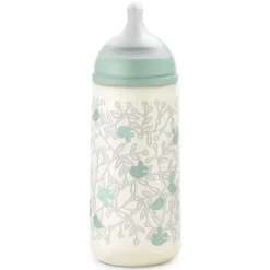 Suavinex Biberon Tétine Symétrique SX Pro Birdies Vert - 360 ml