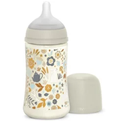 Suavinex Biberon Tétine Symétrique SX Pro Wonderland Beige - 270 ml