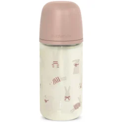 Suavinex Biberon Verre Tétine Symétrique SX Pro Wonderland Pink - 240 ml