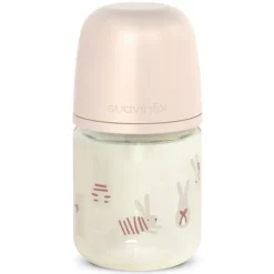 Suavinex Biberon Verre Tétine Symétrique SX Pro Wonderland Pink - 120 ml
