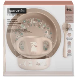Suavinex Coffret Repas 5 Pièces Wonderland - Pink
