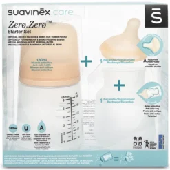 Suavinex Pack Biberon Anti-Colique Zerø.Zerø - 180 ml