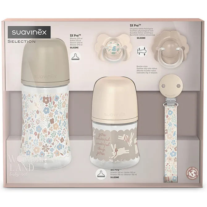 Suavinex Welcome Baby Set Wonderland - Beige