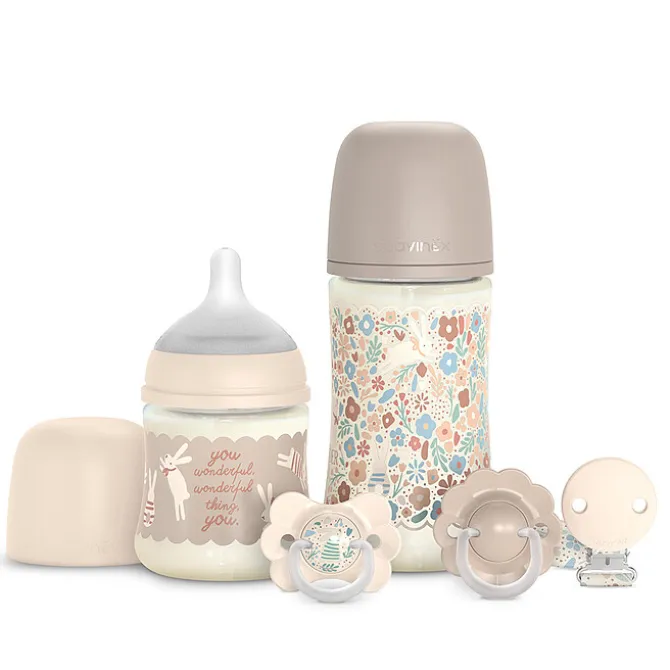 Suavinex Welcome Baby Set Wonderland - Beige