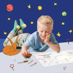 Super Petit Set de Table à Colorier et ses 5 Feutres - Le Petit Prince