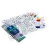 Super Petit Set de Table à Colorier et ses 5 Feutres - Amazonie