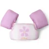 Swim Essentials Gilet de Nage avec Brassards Pink Flower Market - 2/6 Ans
