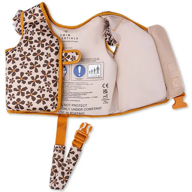 Swim Essentials Gilet de Nage Wild Flower - 2/3 Ans