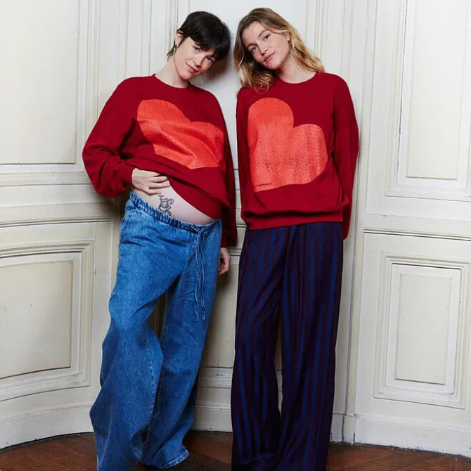 Tajinebanane Sweat d'Allaitement Amore - L