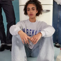 Tajinebanane Sweat d'Allaitement Mère-made Gris - L