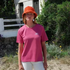 Tajinebanane T-shirt d'Allaitement La P'allaite Framboise - M