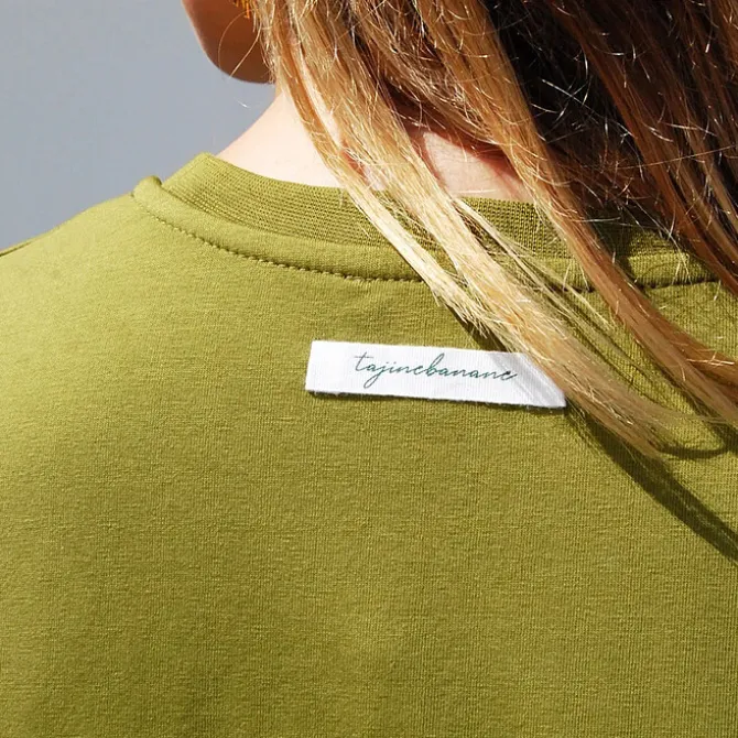 Tajinebanane T-shirt d'Allaitement Noué - M