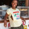 Tajinebanane T-shirt d'Allaitement Paradise - L