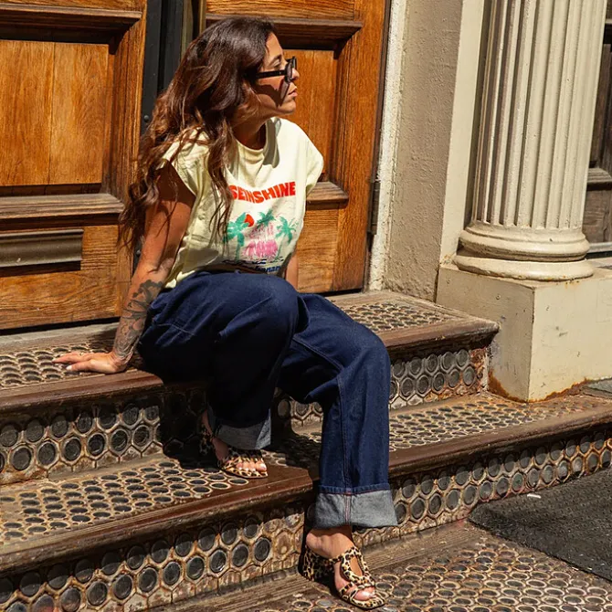Tajinebanane T-shirt d'Allaitement Paradise - L