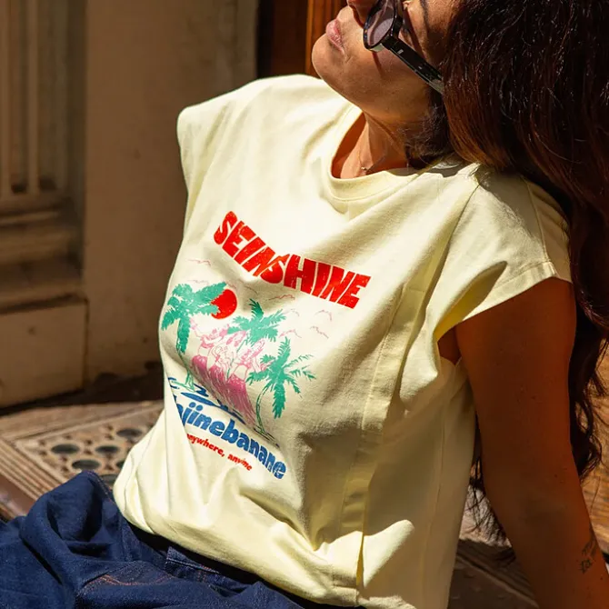 Tajinebanane T-shirt d'Allaitement Paradise - L